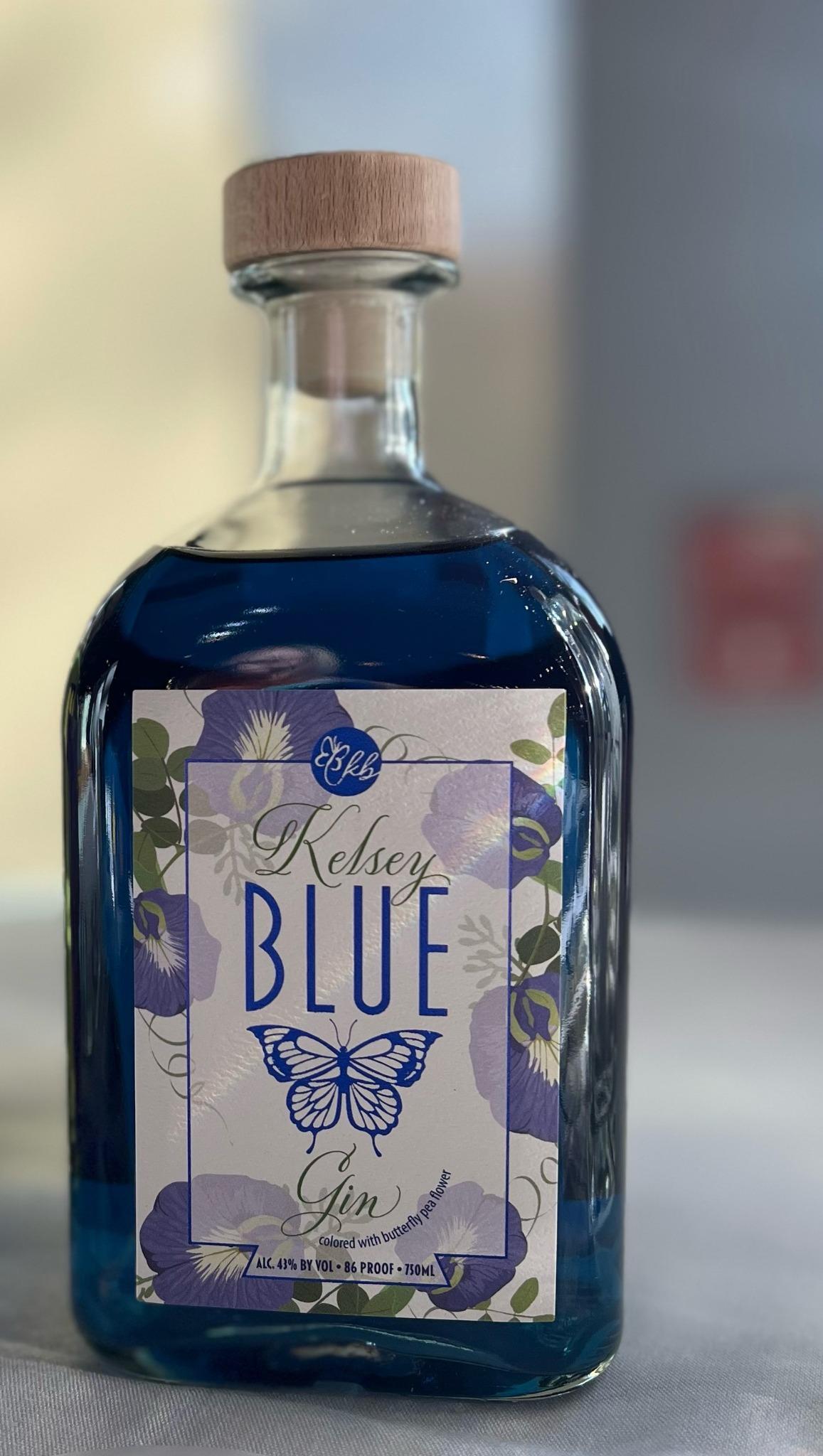 Kelsey Blue Gin - 750 ML Bottle | Kelsey Gins By Shoebox Spirits